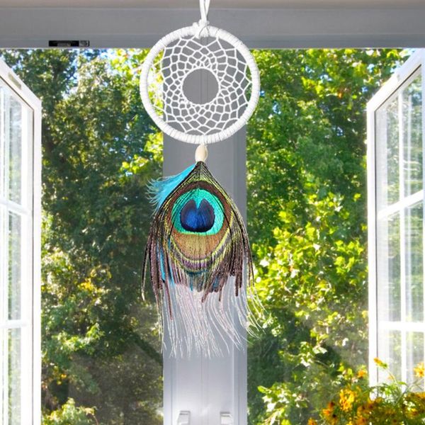 wall hanging decor dream catcher peacock handmade car bedroom wooden beads decoration feather hair national pendant decorative objects & fig
wall hanging decor dream catcher peacock handmade car bedroom wooden beads decoration feather hair national pendant decorative objects & fig