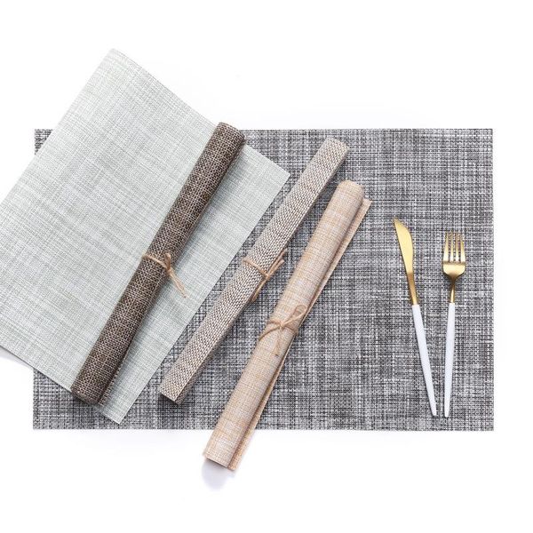 mats & pads inyahome non-slip placemat set of 4 pvc washable placemats for dining table mat in kitchen accessories cup wine pad
mats & pads inyahome non-slip placemat set of 4 pvc washable placemats for dining table mat in kitchen accessories cup wine pad