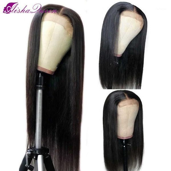 aisha queen 4x4 closure wig lace straight front 150% non-remy peruvian human hair wigs1, Black;brown
aisha queen 4x4 closure wig lace straight front 150% non-remy peruvian human hair wigs1, Black;brown