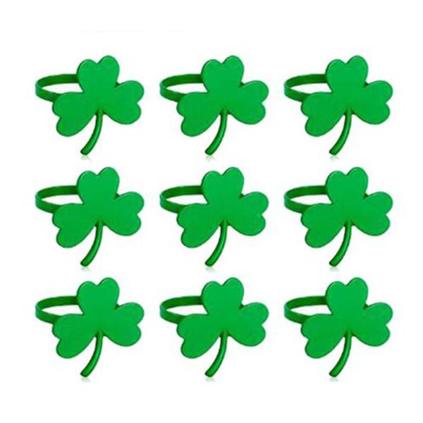 9pc green stainless steel napkin buckle clover ring mat towel decorations housewarming easter rings
9pc green stainless steel napkin buckle clover ring mat towel decorations housewarming easter rings