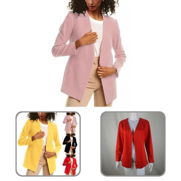 women's suits & blazers attractive great style solid warm suit jacket polyester skin-friendly for autumn, White;black
women's suits & blazers attractive great style solid warm suit jacket polyester skin-friendly for autumn, White;black