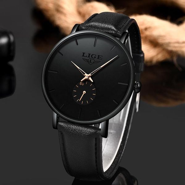 wristwatches lige fashion sports mens watches waterproof simple ultra-thin watch men quartz clock relogio masculino 2021, Slivery;brown
wristwatches lige fashion sports mens watches waterproof simple ultra-thin watch men quartz clock relogio masculino 2021, Slivery;brown