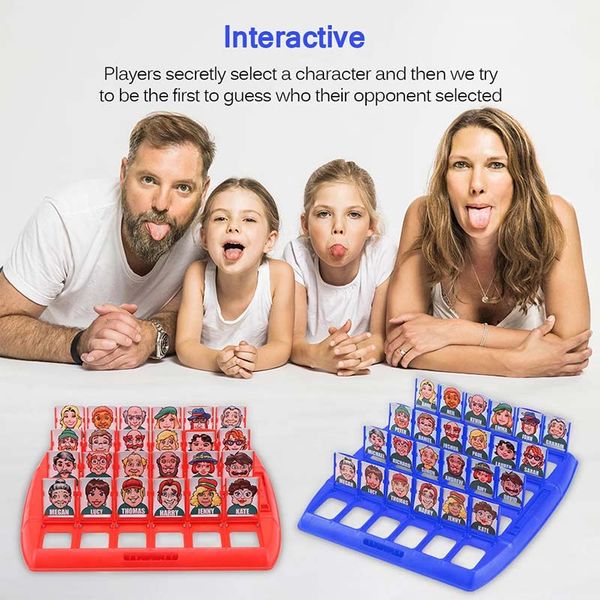 guess who is it classic board game family games toys memory training parent child leisure time party indoor funny games props
guess who is it classic board game family games toys memory training parent child leisure time party indoor funny games props