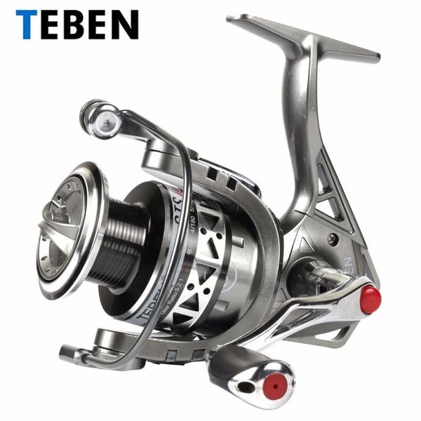 teben true 8 bearings 5.2:1 fresh water carp fishing spinning reel 2-6000 series original rubber handle reels baitcasting
teben true 8 bearings 5.2:1 fresh water carp fishing spinning reel 2-6000 series original rubber handle reels baitcasting