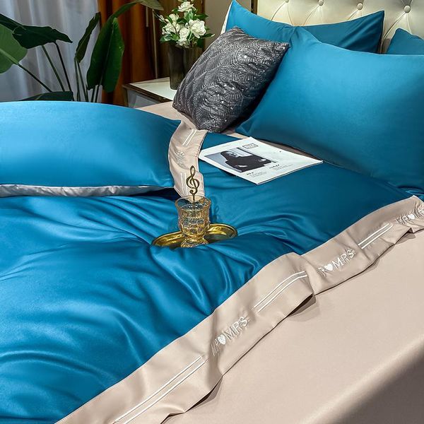 bedding sets light luxury tencel washed silk four-piece ice summer naked sleep bag quilt sheets
bedding sets light luxury tencel washed silk four-piece ice summer naked sleep bag quilt sheets