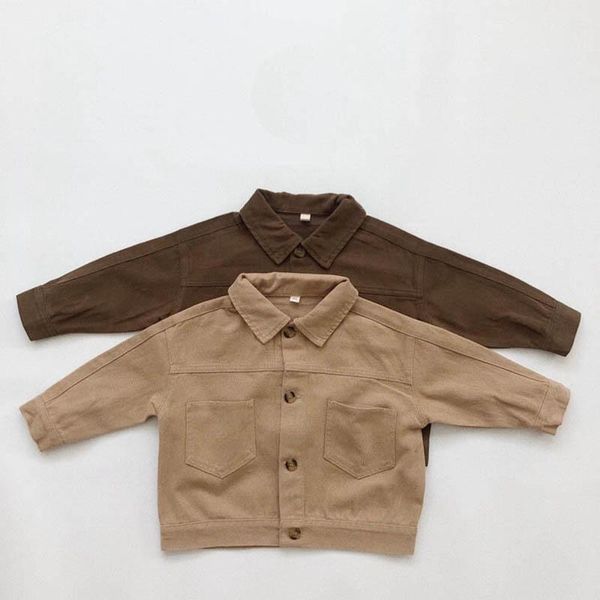 jackets korean japan style spring autumn children retro coat shirt baby boy girl solid color long sleeve kids cardigan, Blue;gray
jackets korean japan style spring autumn children retro coat shirt baby boy girl solid color long sleeve kids cardigan, Blue;gray