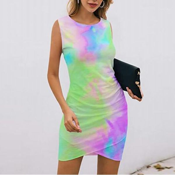 casual dresses 2021 summer dress women's sleeveless tie-dye and camouflage print elastic loose comfortable vest vestido de mujer, Black;gray
casual dresses 2021 summer dress women's sleeveless tie-dye and camouflage print elastic loose comfortable vest vestido de mujer, Black;gray