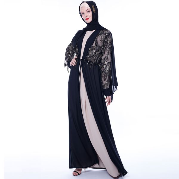 sequin tassel abaya kimono turkish dubai muslim hijab dress kaftan cardigan abayas for women caftan islamic clothing robe femme, Red
sequin tassel abaya kimono turkish dubai muslim hijab dress kaftan cardigan abayas for women caftan islamic clothing robe femme, Red
