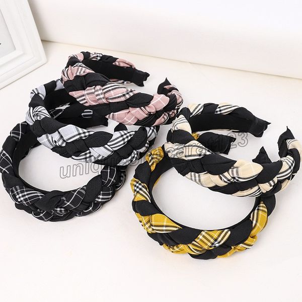 vintage plaid braided headbands bezel hair band women headband hoop hair clips girls hair accessories hairband opaska do wlosow, Silver
vintage plaid braided headbands bezel hair band women headband hoop hair clips girls hair accessories hairband opaska do wlosow, Silver