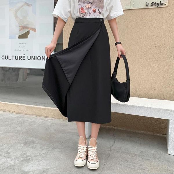 skirts 2021 spring summer half-length mid-length professional high waist a-line solid color bag hip one-piece female skirt, Black
skirts 2021 spring summer half-length mid-length professional high waist a-line solid color bag hip one-piece female skirt, Black