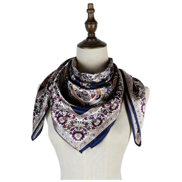 scarves navy scarf mujer silk square soft shawl head neck apparel accessories femme hijabs paisley 90cm print, Blue;gray
scarves navy scarf mujer silk square soft shawl head neck apparel accessories femme hijabs paisley 90cm print, Blue;gray