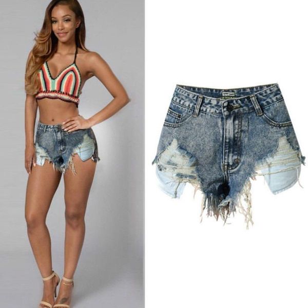 women's jeans street summer fashion biker female shorts slim short womens high waist ripped denim for women, Blue
women's jeans street summer fashion biker female shorts slim short womens high waist ripped denim for women, Blue