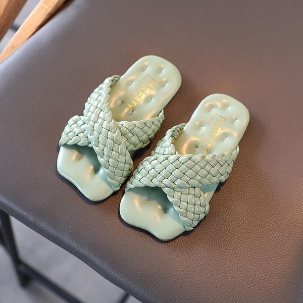 girls slippers 2021 summer weave princess shoes cross-tied slides baby children household slipper kids anti-slip indoor, Black;grey
girls slippers 2021 summer weave princess shoes cross-tied slides baby children household slipper kids anti-slip indoor, Black;grey