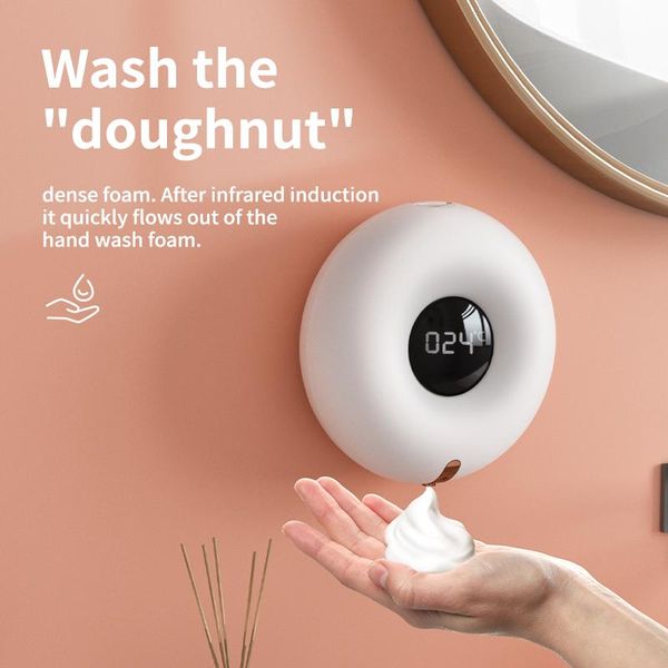 liquid soap dispenser 280ml foaming automatic hand z04 donuts bathroom kitchen touchless
liquid soap dispenser 280ml foaming automatic hand z04 donuts bathroom kitchen touchless