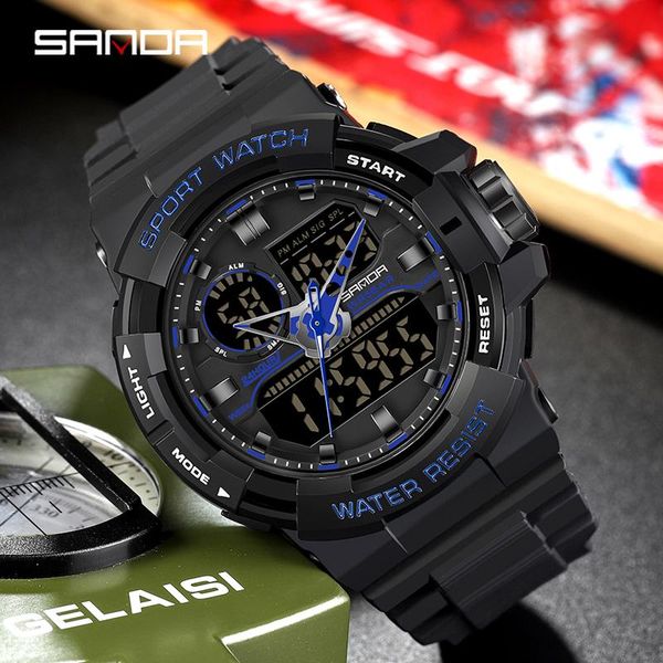wristwatches sanda outdoor military sports quartz watch mens 5atm waterproof clock luminous dual display reloj hombre, Slivery;brown
wristwatches sanda outdoor military sports quartz watch mens 5atm waterproof clock luminous dual display reloj hombre, Slivery;brown