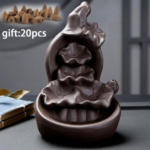lotus fountain incense holder ceramic backflow waterfall smoke burner home decor christmas gift fragrance lamps
lotus fountain incense holder ceramic backflow waterfall smoke burner home decor christmas gift fragrance lamps