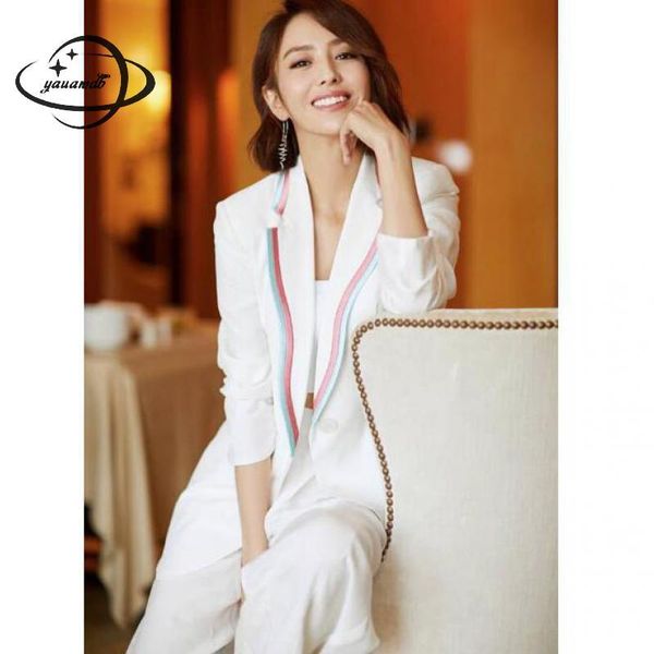 women pant suits 2021 spring autumn xs-l female blazer clothing set blazer+pants 2pcs ladies pocket white clothes y229 women's two piec
women pant suits 2021 spring autumn xs-l female blazer clothing set blazer+pants 2pcs ladies pocket white clothes y229 women's two piec