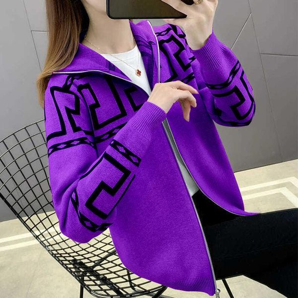 women's knits & tees sweater jacket women fall/winter 2021 slim zipper knitted cardigan all-match blouse trendy, White
women's knits & tees sweater jacket women fall/winter 2021 slim zipper knitted cardigan all-match blouse trendy, White