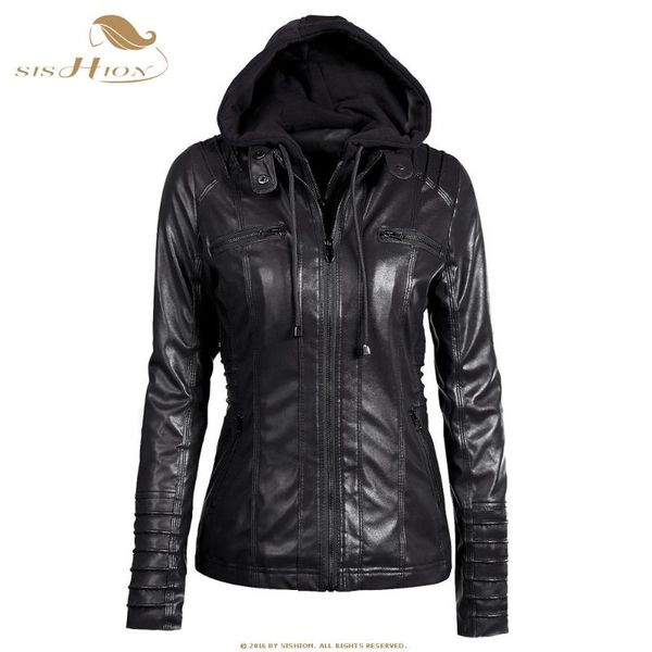 women's jackets sishion 2021 vintage women jacket hooded motor coat winter outwear overcoat plus size 5xl 6xl fashion zipper coats vd09, Black;brown
women's jackets sishion 2021 vintage women jacket hooded motor coat winter outwear overcoat plus size 5xl 6xl fashion zipper coats vd09, Black;brown
