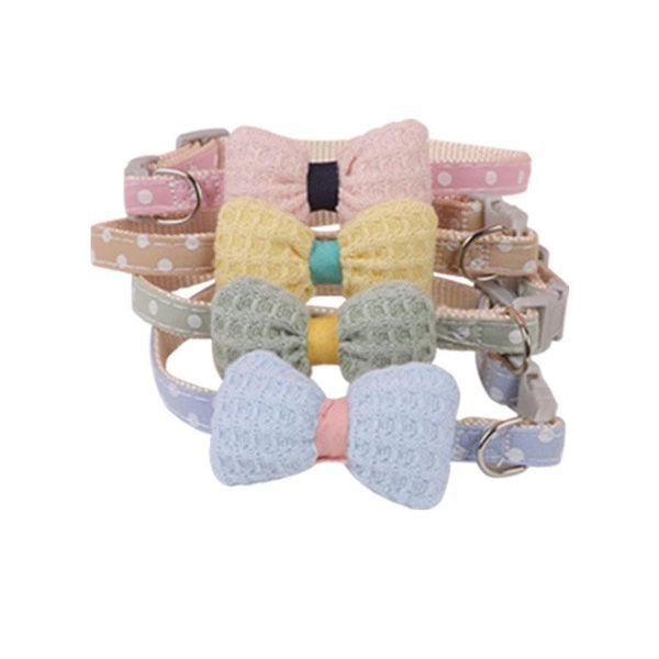 cat collars & leads cotton collar dot color bowknot puppy adjustable safety buckle cats bow tie pets accessories necklace
cat collars & leads cotton collar dot color bowknot puppy adjustable safety buckle cats bow tie pets accessories necklace