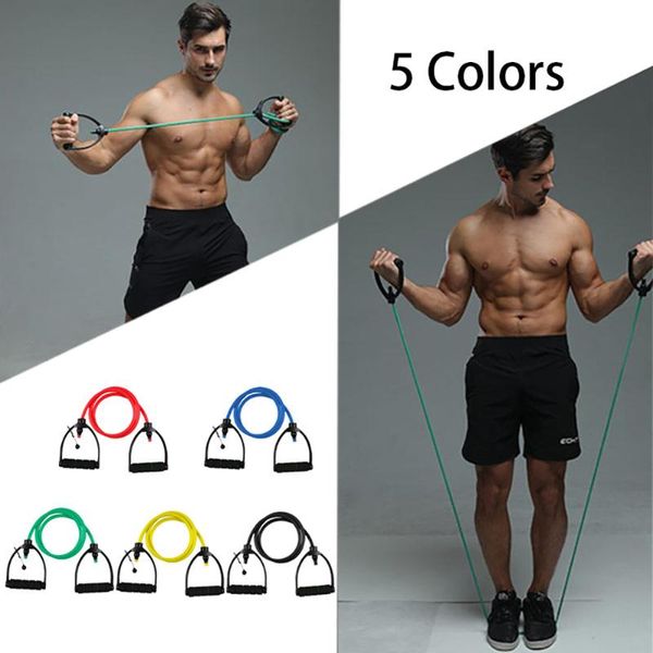 10-30 lb resistance bands with handles elastic pull rope tubes fitness stretching workout training expander
10-30 lb resistance bands with handles elastic pull rope tubes fitness stretching workout training expander