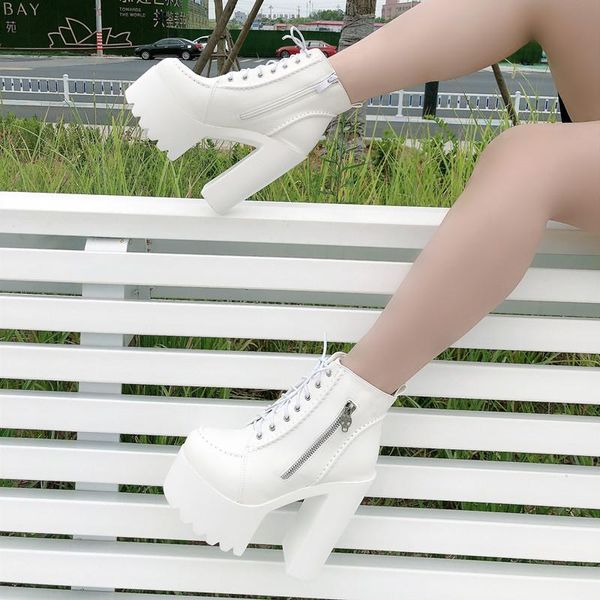 platform boots high heels coarse heel pole dance shoes stripper short stage show models party nightclub, Black
platform boots high heels coarse heel pole dance shoes stripper short stage show models party nightclub, Black