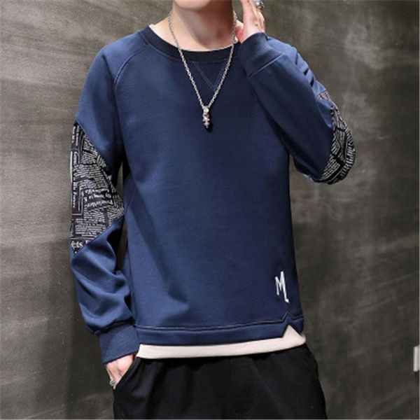 men bottoming sweatshirts fashion korean version long sleeve round neck pullover designer autumn male casual loose plus size sweatshirt, Black
men bottoming sweatshirts fashion korean version long sleeve round neck pullover designer autumn male casual loose plus size sweatshirt, Black