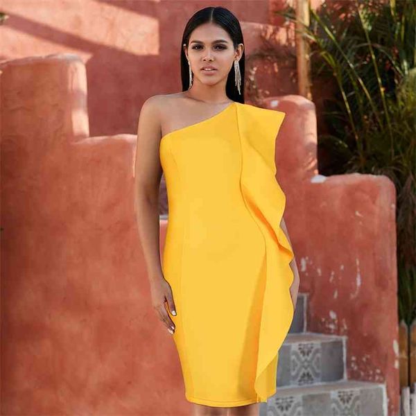 summer yellow one shoulder ruffles ladies celebrity evening party dress sleeveless bodycon club xl 210507, Black;gray
summer yellow one shoulder ruffles ladies celebrity evening party dress sleeveless bodycon club xl 210507, Black;gray