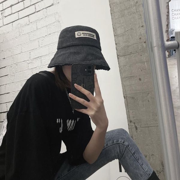 wide brim hats korean version of the niche patch bucket hat women fashion wild wash fisherman spring and summer sun shade basin, Blue;gray
wide brim hats korean version of the niche patch bucket hat women fashion wild wash fisherman spring and summer sun shade basin, Blue;gray