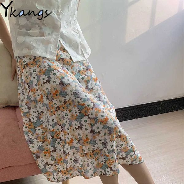 skirts women retro chic fashion soft chiffon summer vacation ladies clothing korean high waist fashion floral korean femme skirt 210619, Black
skirts women retro chic fashion soft chiffon summer vacation ladies clothing korean high waist fashion floral korean femme skirt 210619, Black
