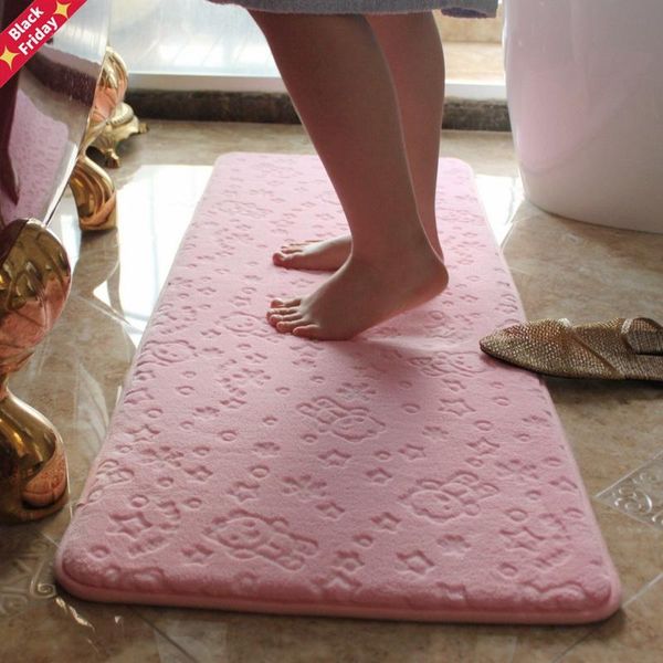 60*90cm brand large thicken bathroom rug floor pad modern non-slip bath mat mechanical wash home decor carpet mats
60*90cm brand large thicken bathroom rug floor pad modern non-slip bath mat mechanical wash home decor carpet mats