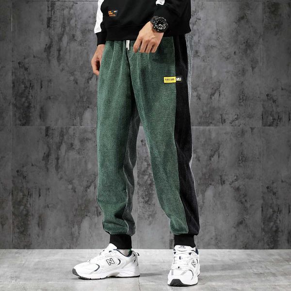 autumn winter ly fashion jeans men loose fit spliced designer casual corduroy harem pants wide leg trousers hip hop joggers, Blue
autumn winter ly fashion jeans men loose fit spliced designer casual corduroy harem pants wide leg trousers hip hop joggers, Blue