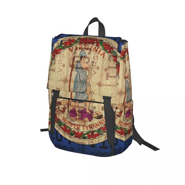 backpack virginia state flag recycled vintage license plate art for girls boys travel rucksackbackpacks teenage school bag
backpack virginia state flag recycled vintage license plate art for girls boys travel rucksackbackpacks teenage school bag