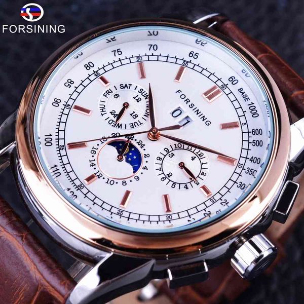 refining rose gold elegant moon phase design calendar display brown leather men clock brand luxury automatic, Slivery;brown
refining rose gold elegant moon phase design calendar display brown leather men clock brand luxury automatic, Slivery;brown