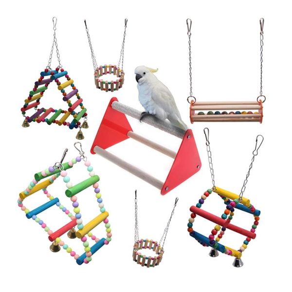bird cages 1 pcs cage toy parrots toys and accessories for pet swing stand budgie parakeet african grey
bird cages 1 pcs cage toy parrots toys and accessories for pet swing stand budgie parakeet african grey