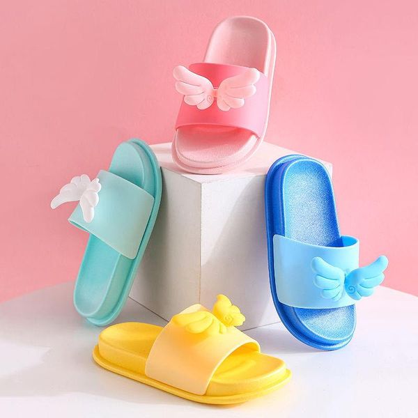 slipper fashion angel wing slippers children casual non-slip flat slides shoes for girls summer indoor mules boys beach, Black;grey
slipper fashion angel wing slippers children casual non-slip flat slides shoes for girls summer indoor mules boys beach, Black;grey