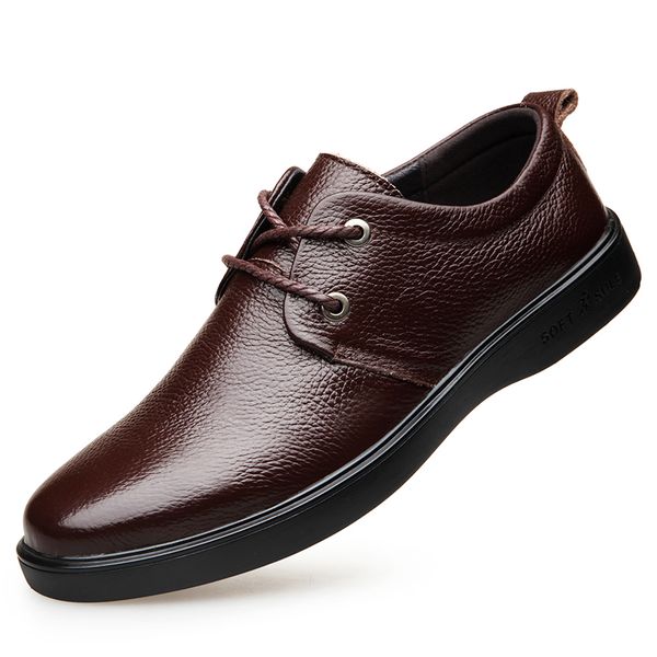 dress shoes new men's genuine leather black soft man brand spring office cowhide rlog
dress shoes new men's genuine leather black soft man brand spring office cowhide rlog