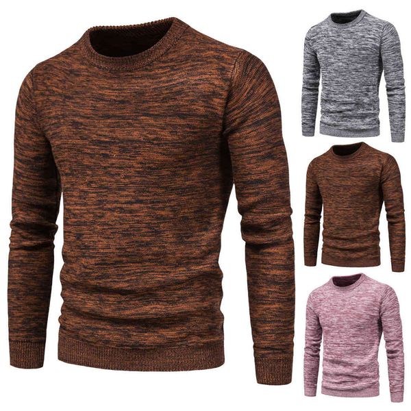 Fashion Sweater Autumn Men's T-shirt Pullover Round Neck Variegated Bottoming Shirt Ym050, Camel
Fashion Sweater Autumn Men's T-shirt Pullover Round Neck Variegated Bottoming Shirt Ym050, Camel