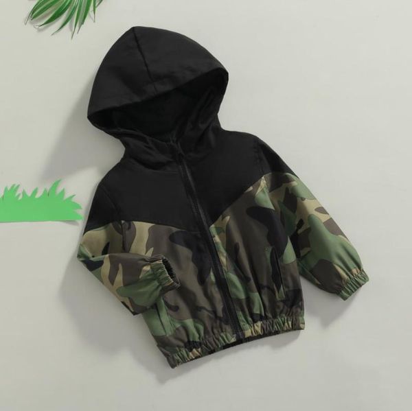 clothing sets fashion kids children camouflage hooded coat boys long sleeve elastic hem zip-up jacket with pockets, White
clothing sets fashion kids children camouflage hooded coat boys long sleeve elastic hem zip-up jacket with pockets, White