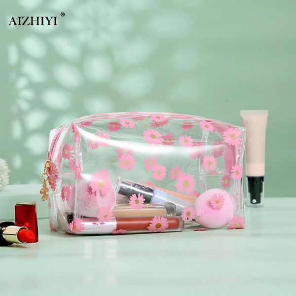 travel cosmetic bag classic texture delicate creative chic women zipper make up transparent daisy toiletry wash pouch bags & cases
travel cosmetic bag classic texture delicate creative chic women zipper make up transparent daisy toiletry wash pouch bags & cases