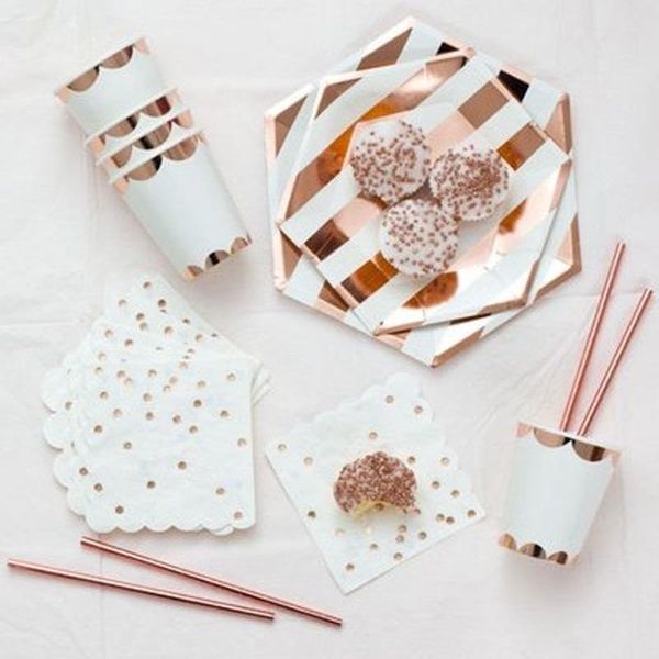 packaging dinner service rose gold series gilding paper straws cup plate disposable tableware party supplies wedding birthday pool decoratio
packaging dinner service rose gold series gilding paper straws cup plate disposable tableware party supplies wedding birthday pool decoratio