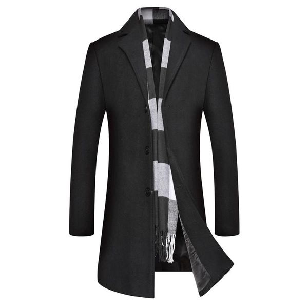 men's wool & blends winter woolen overcoat, overcoat mens coats and jackets coat men cashmere, Black
men's wool & blends winter woolen overcoat, overcoat mens coats and jackets coat men cashmere, Black