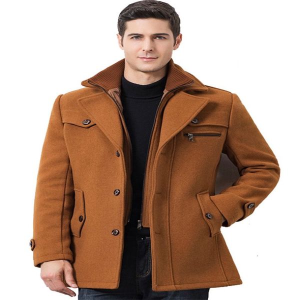 men's trench coats mens slim fit woolen jackets double collared thickening windbreaker winter warm men clothing solid color overcoats 5, Tan;black
men's trench coats mens slim fit woolen jackets double collared thickening windbreaker winter warm men clothing solid color overcoats 5, Tan;black