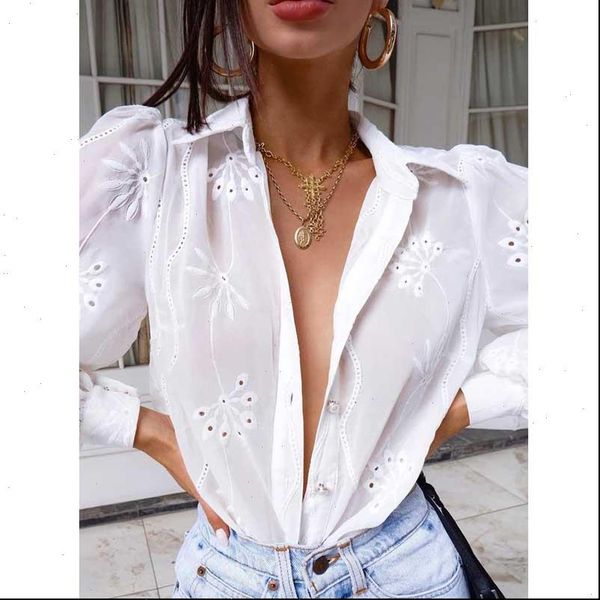 boho inspired women shirts cotton blouse white long sleeve perforated pattern spring summer casual beach cover up
boho inspired women shirts cotton blouse white long sleeve perforated pattern spring summer casual beach cover up