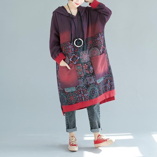 casual dresses drawstring hooded long dress women oversize bat sleeve knitted cowboy plus size baggy washed vintage printed, Black;gray
casual dresses drawstring hooded long dress women oversize bat sleeve knitted cowboy plus size baggy washed vintage printed, Black;gray