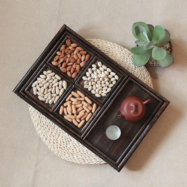 japanese wooden partition plate tea set, burning tung wood tray, seven sets of dry fruit tray multifunctional storage box dishes & plates
japanese wooden partition plate tea set, burning tung wood tray, seven sets of dry fruit tray multifunctional storage box dishes & plates