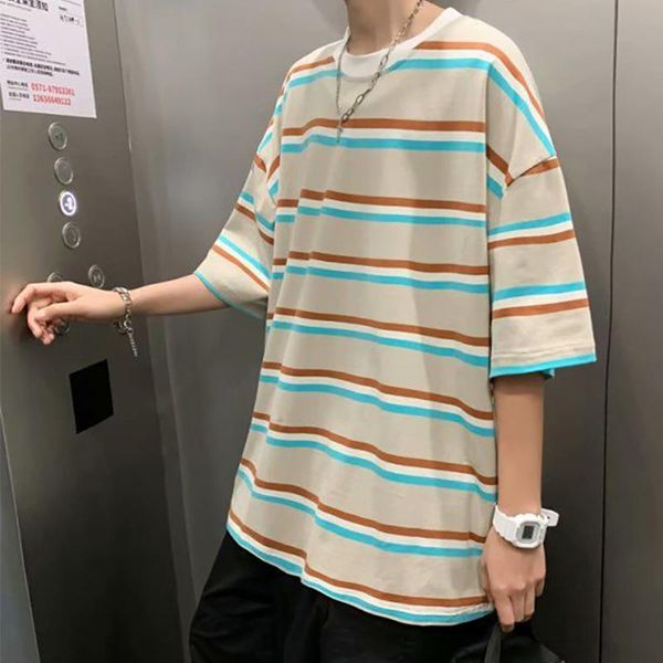 men's t-shirts spring loose style t-shirt fashion casual pullover 2021 clothes men hip-hop funny short-sleeved streetwear, White;black
men's t-shirts spring loose style t-shirt fashion casual pullover 2021 clothes men hip-hop funny short-sleeved streetwear, White;black