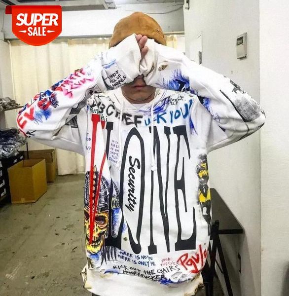 hip-hop style kanye male and female same body graffiti letters demon hooded pullover hoodie jacket #fk9h, Black
hip-hop style kanye male and female same body graffiti letters demon hooded pullover hoodie jacket #fk9h, Black