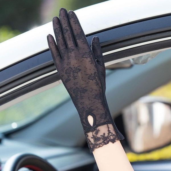 five fingers gloves cool lace summer ladies fashion breathable silk sunscreen anti-ultraviolet long non-slip touch screen, Blue;gray
five fingers gloves cool lace summer ladies fashion breathable silk sunscreen anti-ultraviolet long non-slip touch screen, Blue;gray
