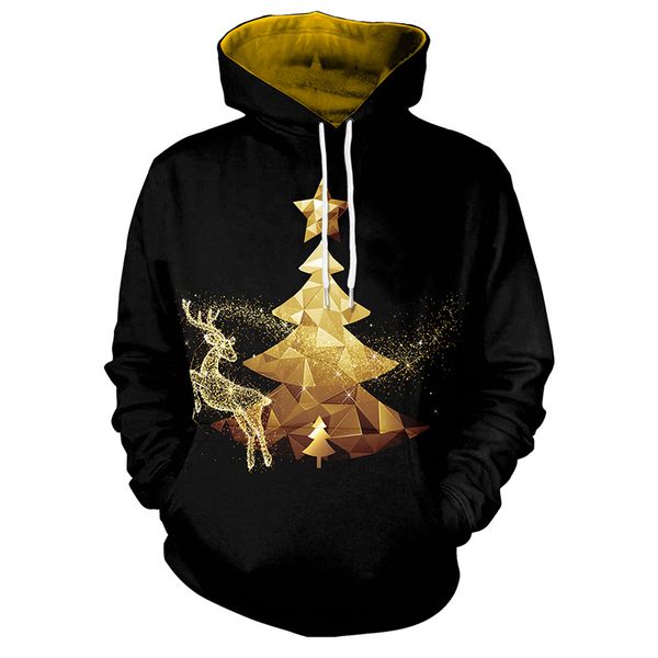 New Christmas tree glowing elk pattern 3D printing hoodie men/women happy new year hoodie men's sweater fashion Christmas gift clothes hooded, White;black
New Christmas tree glowing elk pattern 3D printing hoodie men/women happy new year hoodie men's sweater fashion Christmas gift clothes hooded, White;black